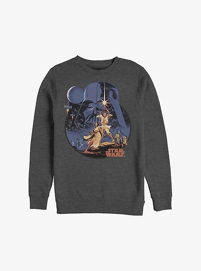 Star Wars Stellar Vintage Crew Sweatshirt