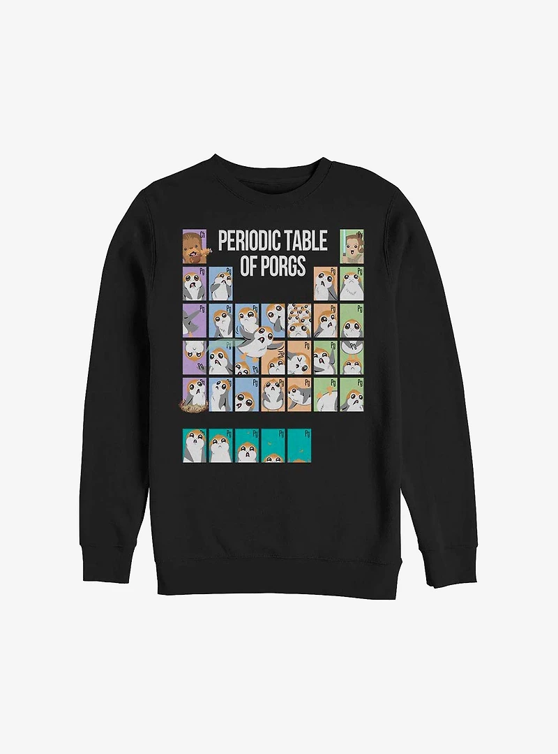 Star Wars: The Last Jedi Porg Table Crew Sweatshirt
