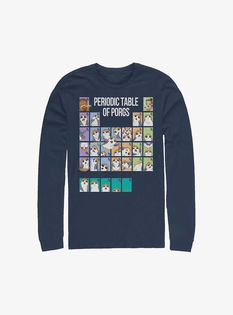Star Wars: The Last Jedi Porg Table Long-Sleeve T-Shirt