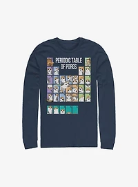 Star Wars: The Last Jedi Porg Table Long-Sleeve T-Shirt