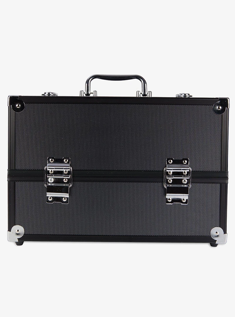 Caboodles Primped & Polished Train Case Black