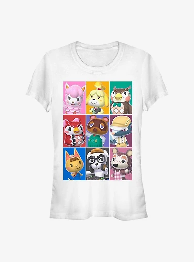 Nintendo Animal Crossing Blocks Girls T-Shirt