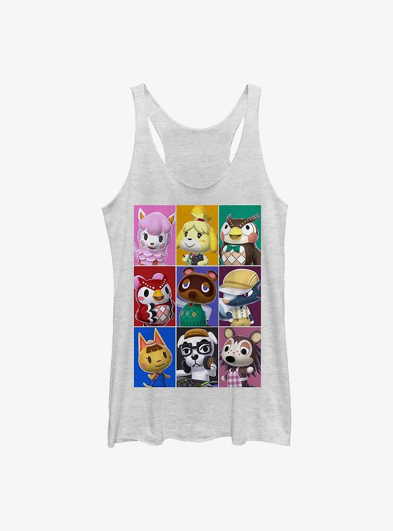 Nintendo Animal Crossing Blocks Girls Tank