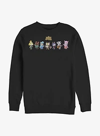 Nintendo Animal Crossing Main Players Crew Sweatshirt