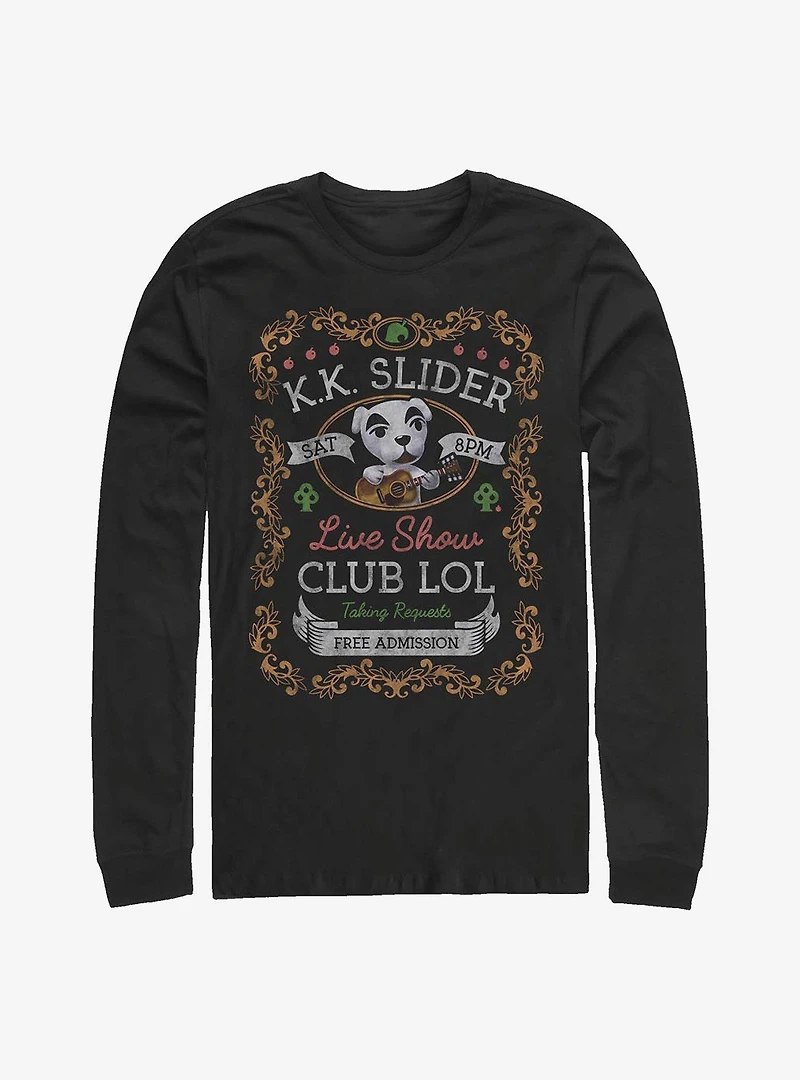 Nintendo Animal Crossing K.K. Poster Long-Sleeve T-Shirt