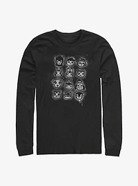 Nintendo Animal Crossing Villager Stencil Long-Sleeve T-Shirt
