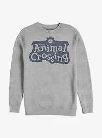 Animal Crossing Vintage Welcome Sign Sweatshirt