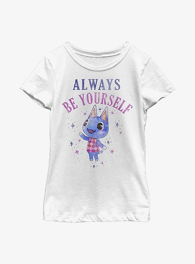 Animal Crossing Rosie Be Yourself Youth Girls T-Shirt