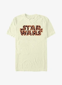Star Wars Star Wars Logo Cheetah Fill T-Shirt