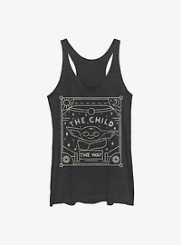 Star Wars The Mandalorian Child Tarot Girls Tank
