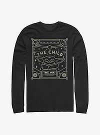 Star Wars The Mandalorian Child Tarot Long-Sleeve T-Shirt