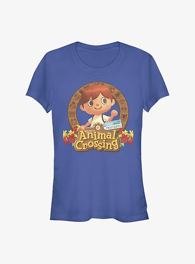 Nintendo Animal Crossing Villager Emblem Girls T-Shirt