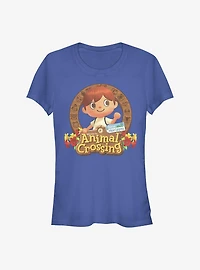 Nintendo Animal Crossing Villager Emblem Girls T-Shirt