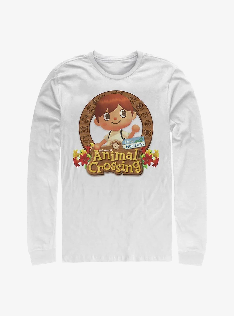 Nintendo Animal Crossing Villager Emblem Long-Sleeve T-Shirt