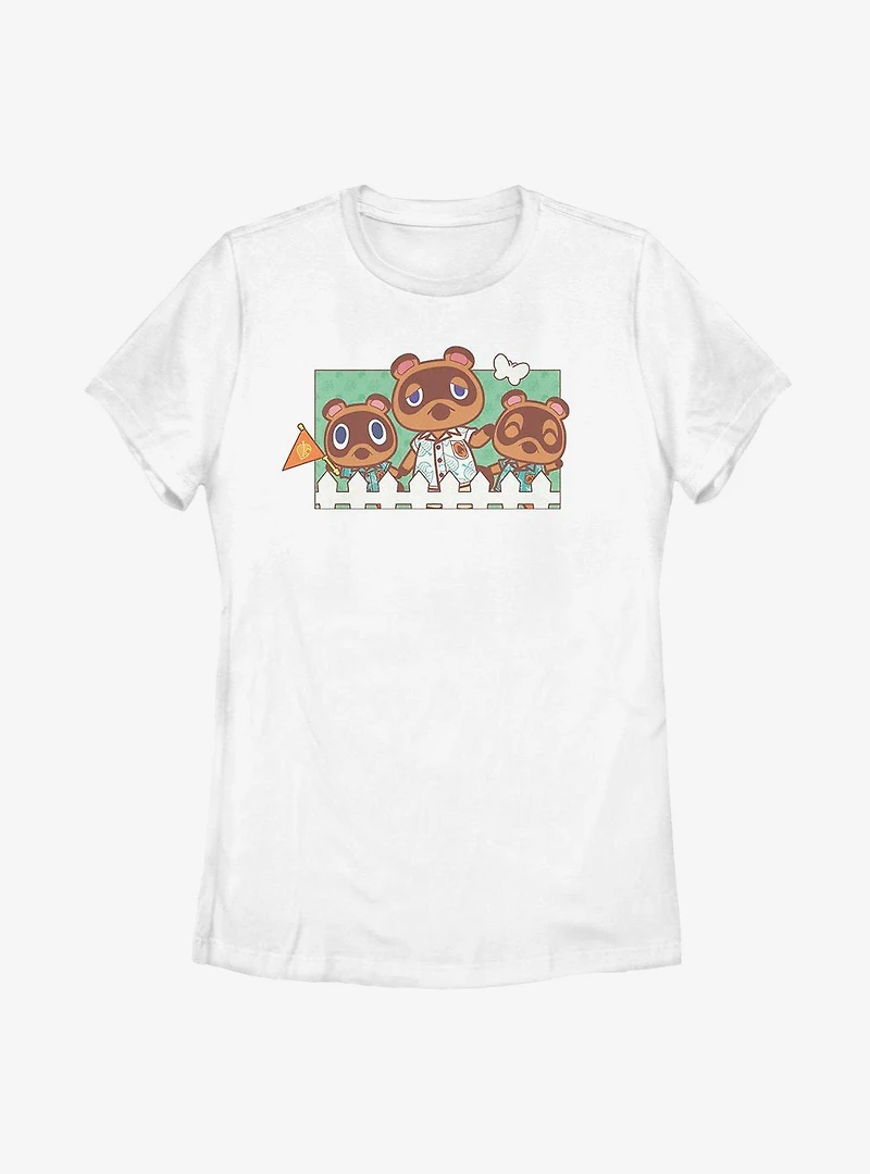Animal Crossing: New Horizons Nook Family Womens T-Shirt