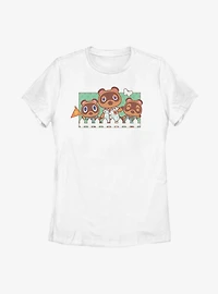 Animal Crossing: New Horizons Nook Family Womens T-Shirt