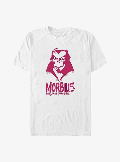 Marvel Morbius The Living Vampire Paint T-Shirt