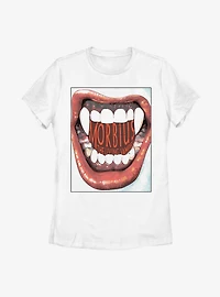 Marvel Morbius The Living Vampire Teeth Womens T-Shirt