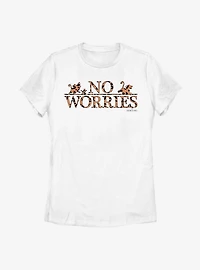 Disney The Lion King No Worries Leopard Fill Womens T-Shirt