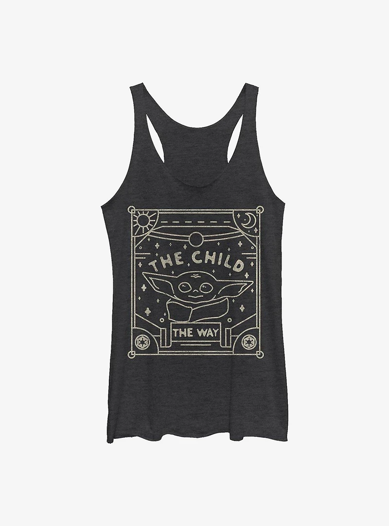 Star Wars The Mandalorian Child Way Stars Womens Tank Top