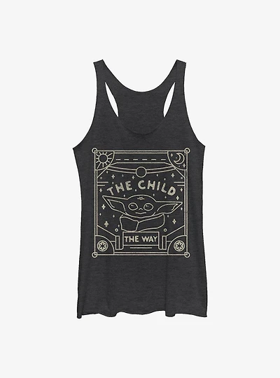 Star Wars The Mandalorian Child Way Stars Womens Tank Top