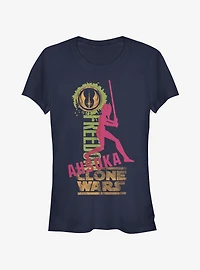 Star Wars The Clone Freedom Ahsoka Girls T-Shirt