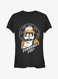 Star Wars The Clone Wars Clone Commander Cody Girls T-Shirt