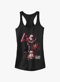 Star Wars The Clone Darkside Group Girls Tank Top