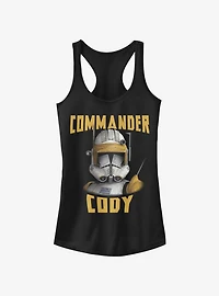 Star Wars The Clone Cody Face Girls Tank