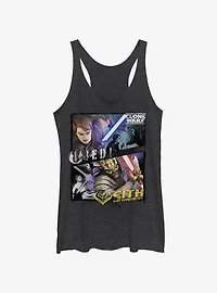 Star Wars The Clone Wars Badside Panel Girls Tank