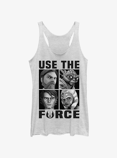 Star Wars The Clone Wars Force Users Girls Tank