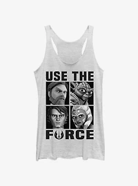 Star Wars The Clone Wars Force Users Girls Tank