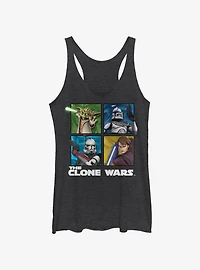 Star Wars The Clone Wars Panel Four Girls Tank