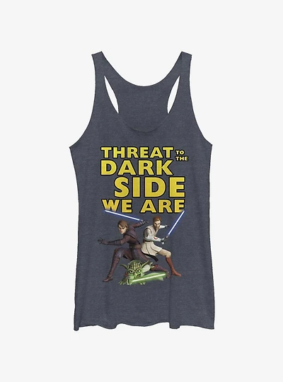 Star Wars The Clone Wars Threat We Are Girls Tank Top
