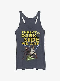 Star Wars The Clone Wars Threat We Are Girls Tank Top