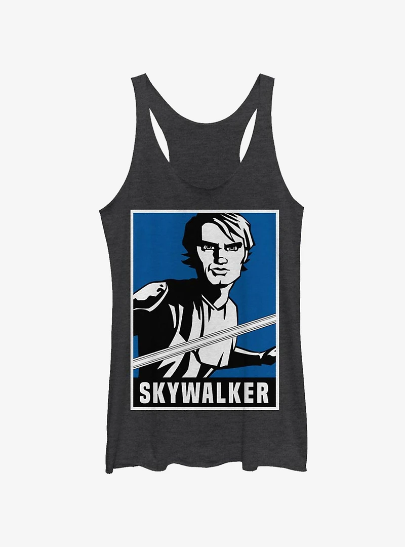 Star Wars The Clone Skywalker Poster Girls Tank