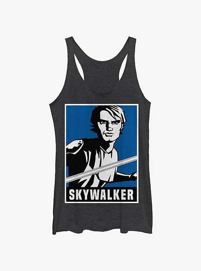 Star Wars The Clone Skywalker Poster Girls Tank