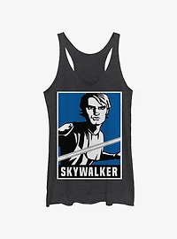 Star Wars The Clone Skywalker Poster Girls Tank