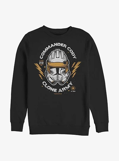 Star Wars The Clone Wars Cody Crew Sweatshirt
