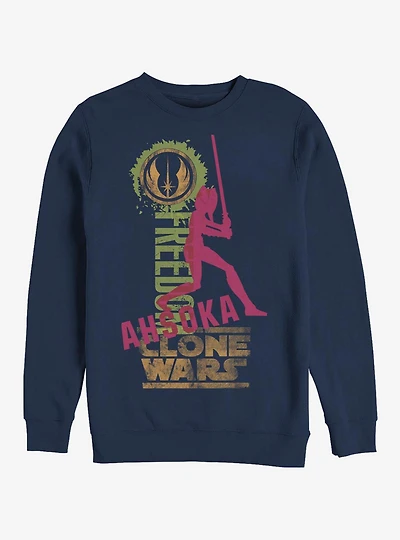 Star Wars The Clone Freedom Ahsoka Crew Sweatshirt