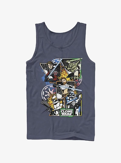 Star Wars The Clone Royal Flush Tank Top