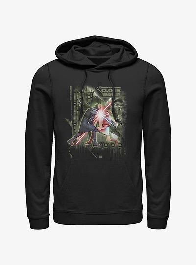 Star Wars The Clone Saber Duel Hoodie