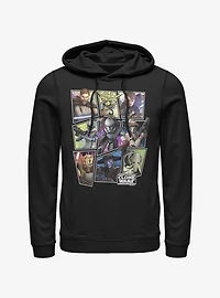 Star Wars The Clone Scattered Group Hoodie