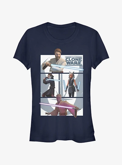 Star Wars The Clone Jedi Girls T-Shirt