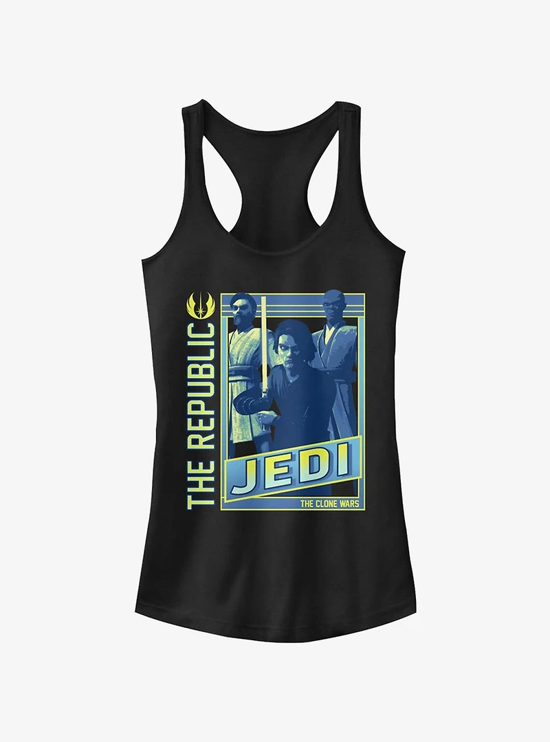 Star Wars The Clone Jedi Group Girls Tank