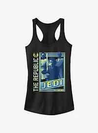 Star Wars The Clone Jedi Group Girls Tank