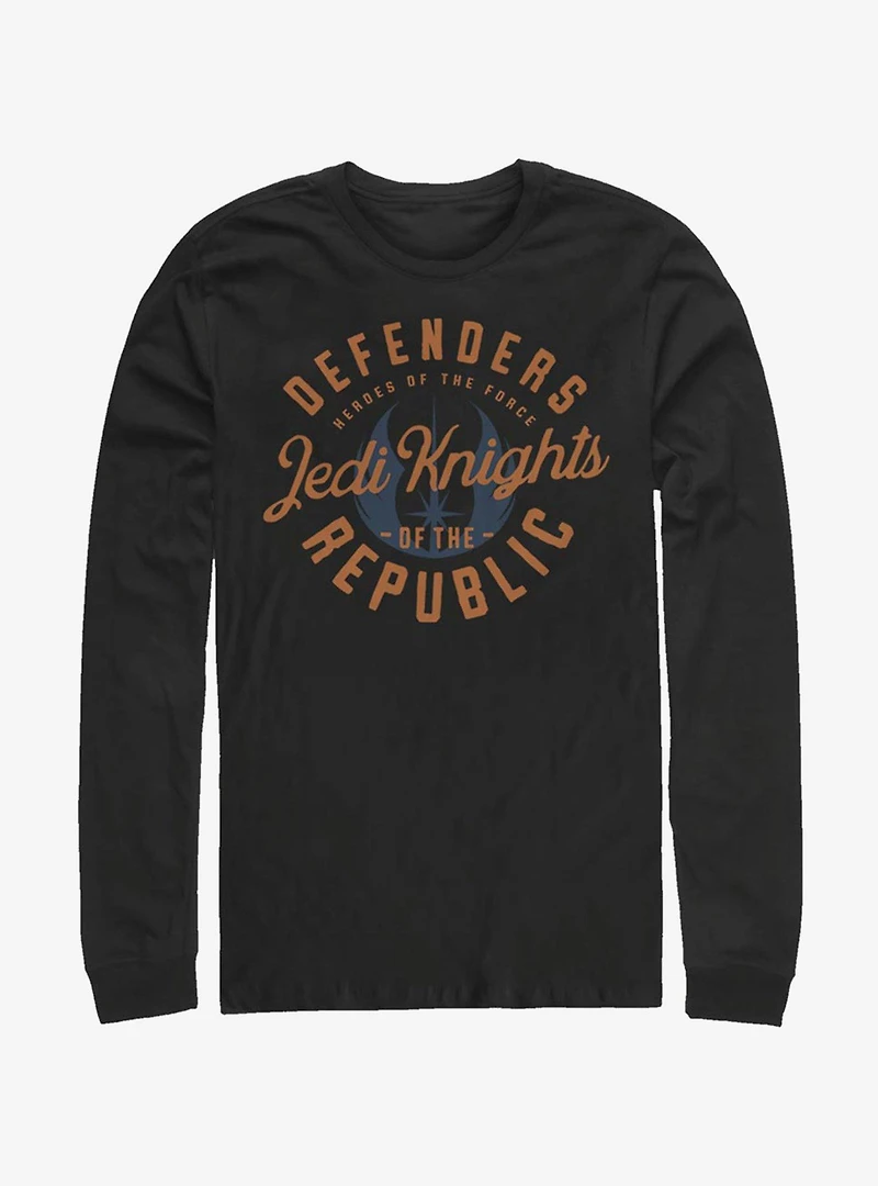Star Wars The Clone Jedi Knights Emblem Long-Sleeve T-Shirt