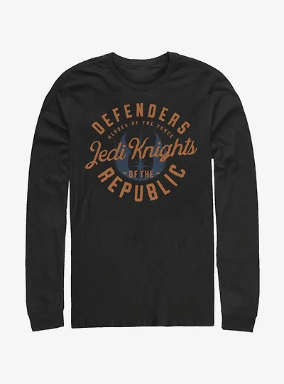 Star Wars The Clone Jedi Knights Emblem Long-Sleeve T-Shirt