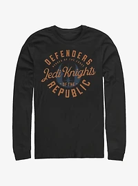 Star Wars The Clone Jedi Knights Emblem Long-Sleeve T-Shirt