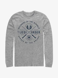 Star Wars The Clone Sabers Emblem Long-Sleeve T-Shirt
